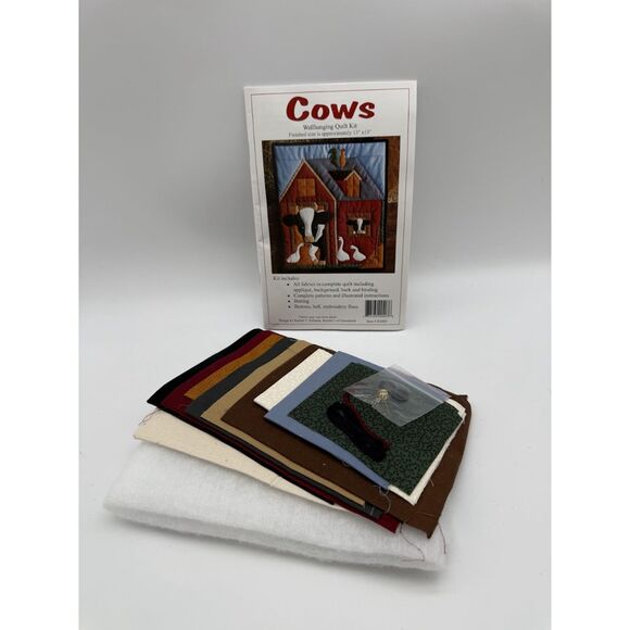 Cows Wall hanging Quilt Kit - Picture 1 of 3